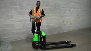 SESR15-N Electric Pallet Jack | Narrow Fork Applications