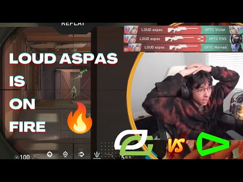 TenZ Reacts To BIG Collateral Operator Shot | LOUD VS OPTIC Gaming