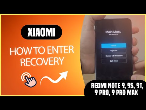 How to enter recovery on Redmi Note 9, 9S, 9T, 9 Pro and 9 Pro Max