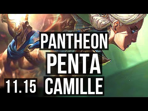 PANTHEON vs CAMILLE (TOP) | Penta, Legendary, 400+ games | NA Diamond | v11.15
