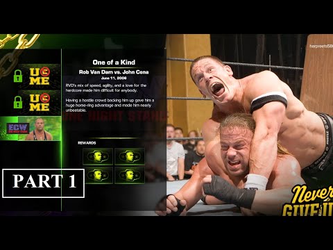WWE 2K23 Showcase Full Walkthrough Part 1 (JOHN CENA VS ROB VAN DAM)