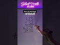 How To Multiply with Decimals #decimals #multiplication #decimalmultiplication #math #silentmath