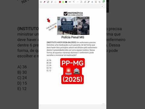 Concurso PP-MG 2025 🚨 | Polícia Penal de Minas Gerais