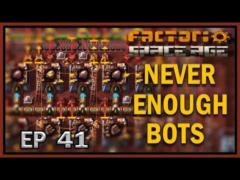 More Circuits, More Bots | FACTORIO SPACEAGE - Ep 41 #factorio #factorioletsplay #spaceage