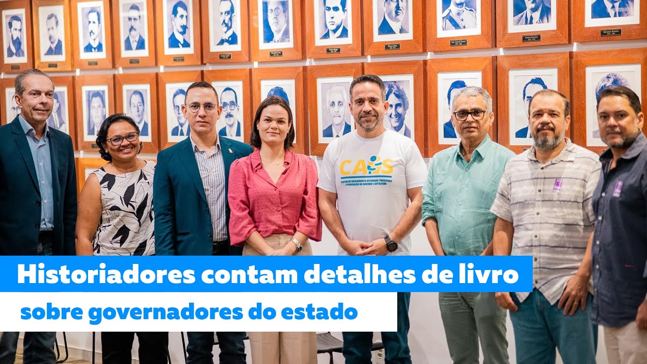 Historiadores contam detalhes de livro sobre governadores do estado