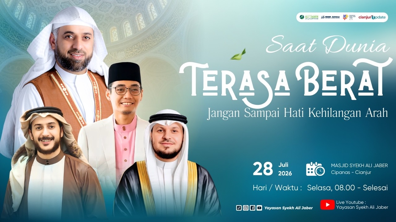 Live Kajian // Saat Dunia Terasa Berat // Jangan Sampai Hati Kehilangan Arah
