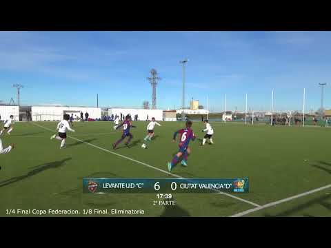 Ronda 1/4 Final. Levante UD "C" 7 - 0 Ciutat de Valencia "D" (Balilla)