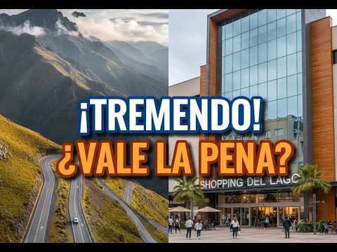 ¡TREMENDO! Cruzando las ALTAS CUMBRES para conocer el nuevo SHOPPING de Carlos Paz 🏔️🛍️