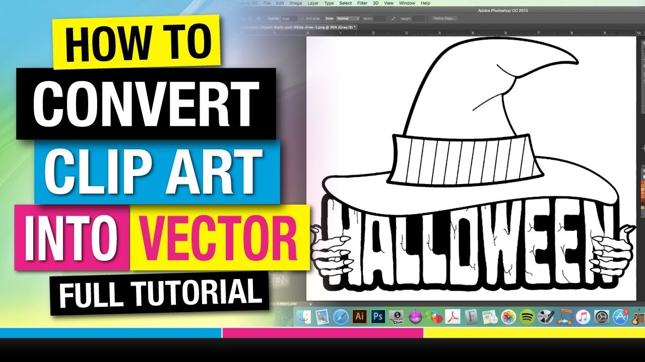 How to Convert Clip Art to Vector Art (Tutorial)