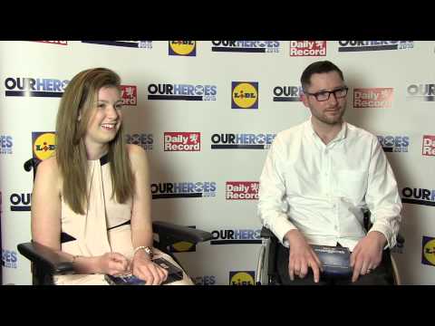 Daily Record Our Heroes Awards 2015  - Fundraising Hero - Lucy Lintott and Gordon Aikman