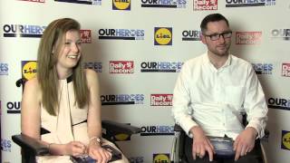 Daily Record Our Heroes Awards 2015 - Fundraising Hero - Lucy Lintott and Gordon Aikman video