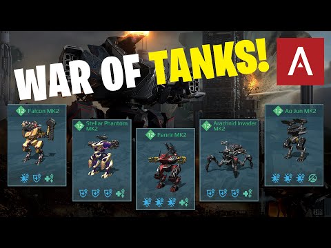 War Robots - WAR OF TANKS Dream Hangars Episode 53 WR Max Gameplay