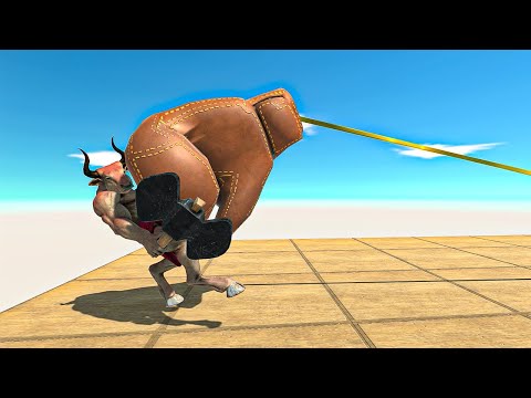 🥊 Box Gloves Runner VS Every units  - Animal Revolt Battle Simulator