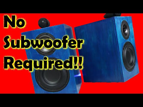 Do I need a SUBWOOFER?  Bookshelf Speaker Build!