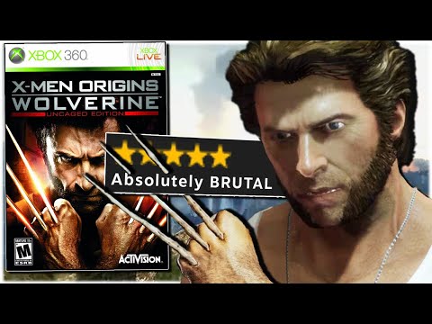 The BRUTAL Wolverine movie game you NEVER played