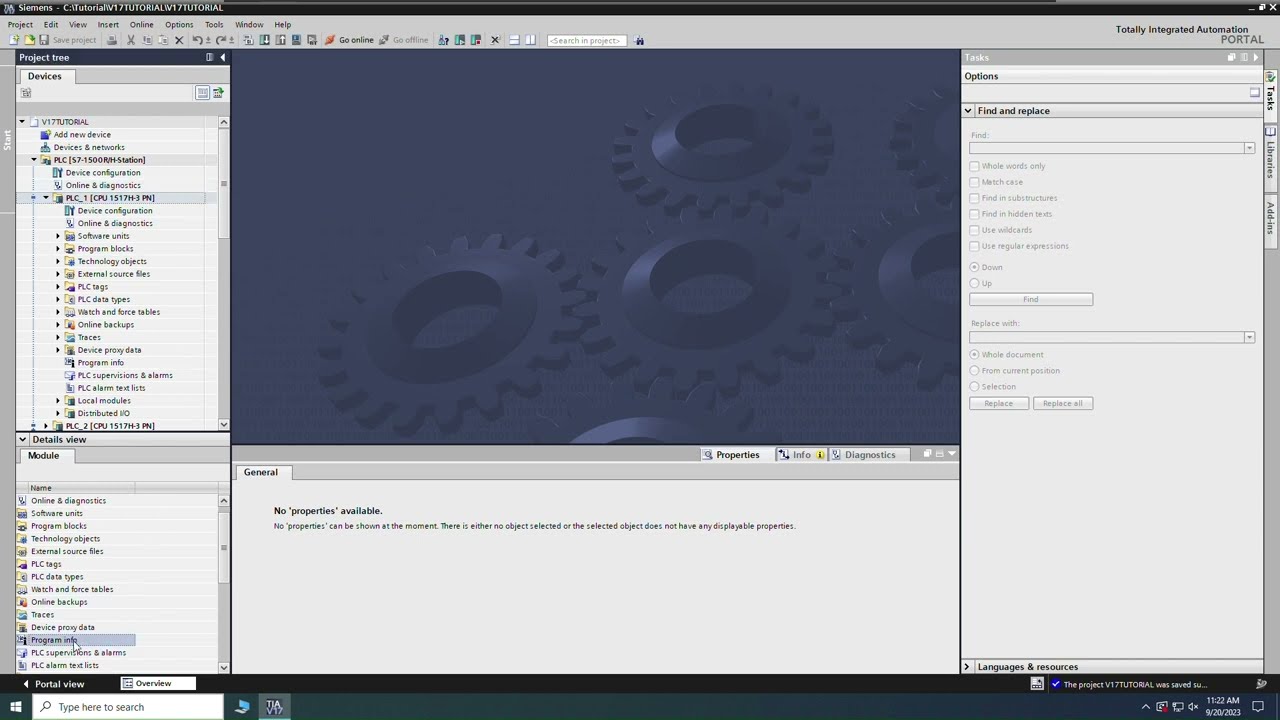 TIA Portal - Memory Map - 1500 R/H PLC
