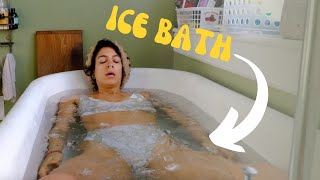 I tried cold plunging for a month // ICE BATHS // WINTER LAKE SWIM // COLD SHOWERS