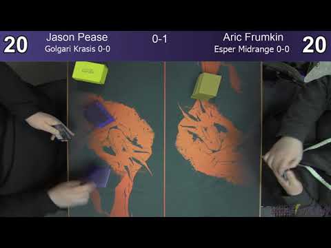 Jason Pease (Golgari Krasis) vs Aric Fumkin (Esper Midrange) - Friday Night Standard 2/1/19