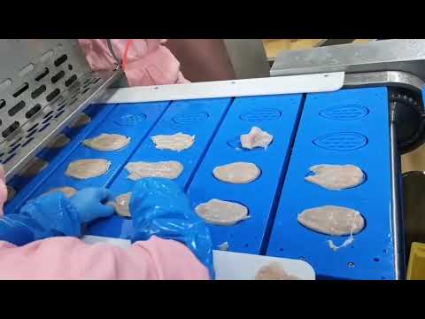 Meat shaping machine