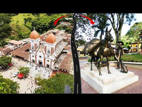 329 De Tarso a Pueblorrico, Antioquia, Colombia #viajes #virtual #drone #turismo #googlemaps
