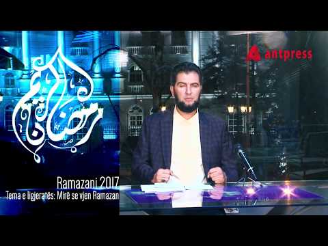 Remzi Isaku - Teolog  Ligjerues në Xhamine e Duqangjikut Shkup Ligjerata: Mire se vjen Ramazan