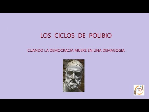 Los ciclos de Polibio. La demagogia es la muerte de las democracias.