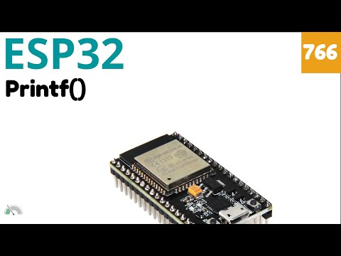 Usare printf su Serial Monitor con ESP32  - Video 766