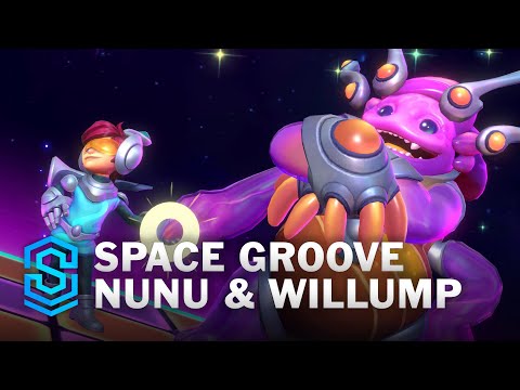 Space Groove Nunu Wild Rift Skin Spotlight