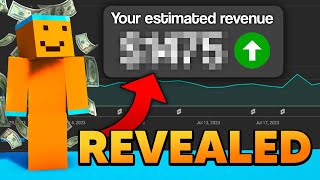 How Much Money A Small Minecraft YouTuber Makes!