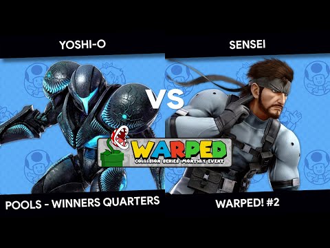 Warped! #2 - Yoshi-O (Dark Samus) vs Sensei (Snake) - Pools - Winners Quarters