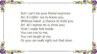 D.H.T. - I Can't Be Your Friend Guitar Session Lyrics