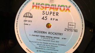 MODERN ROCKETRY - (I'M NOT YOUR) STEPPIN' STONE