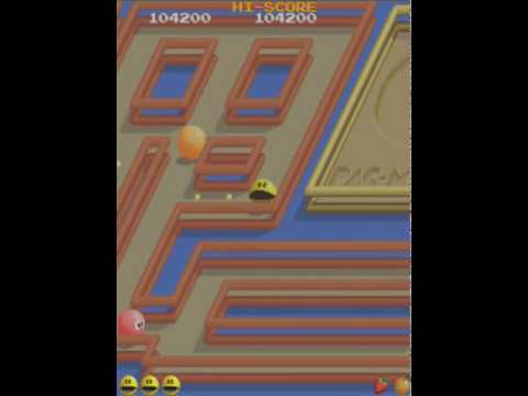 ナムコ「パックマニア」告知チラシ/namco ナムコ「パックマニア」告知チラシ/namco