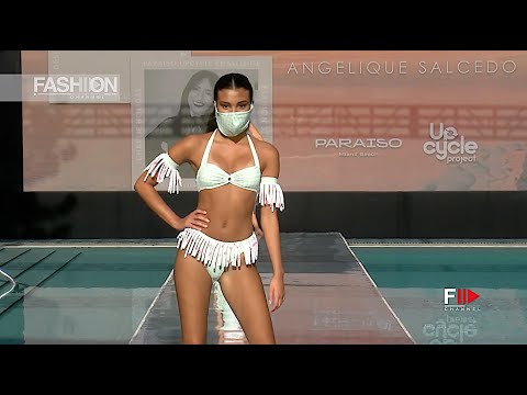 ANGELIQUE SALCEDO Swim UpCycle Challenge PARAISO Miami Beach 2020 - Fashion Channel