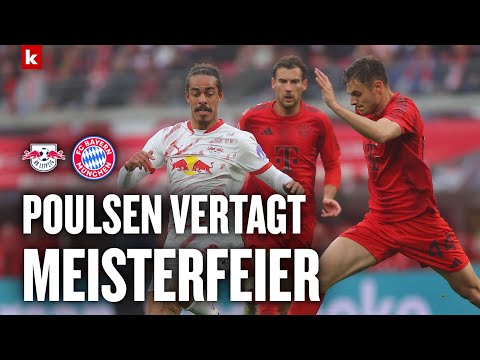 "Keiner weiß, wohin mit sich": Bayern "verbockt" vorzeitige Meisterschaft | Leipzig - FC Bayern 3:3