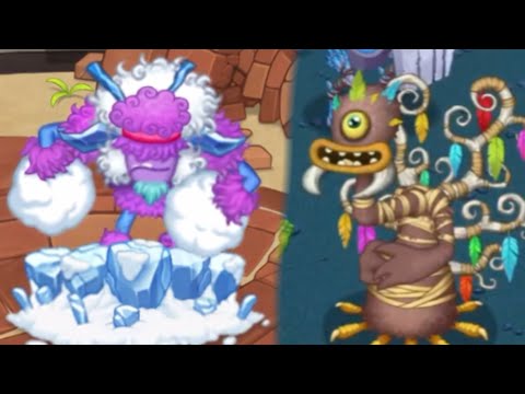 NEW RARE SCREEMU AND ADULT GLAISHUR - Sneak Peak - My Singing Monsters