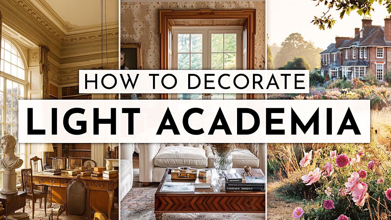 Light Academia Decor Made Easy - How to Get the Look 🤍