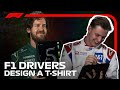 Drawmula 1: F1 Drivers Design T-Shirts!