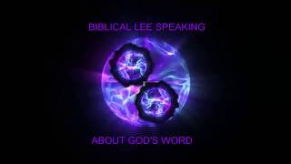 MY God Explains His Power - Biblical Lee Speaking 1