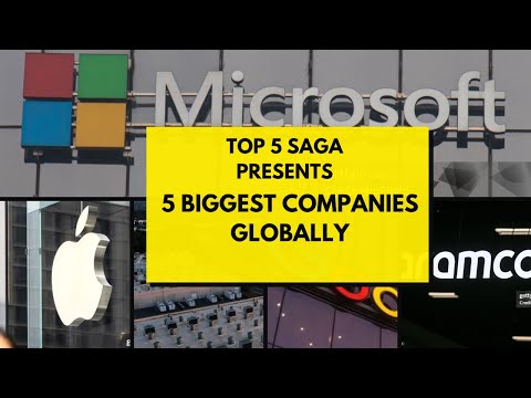 "💵🌟 Top 5 Mega Corporations Dominating the World Right Now! 🌐🚀 | Top 5 Saga"