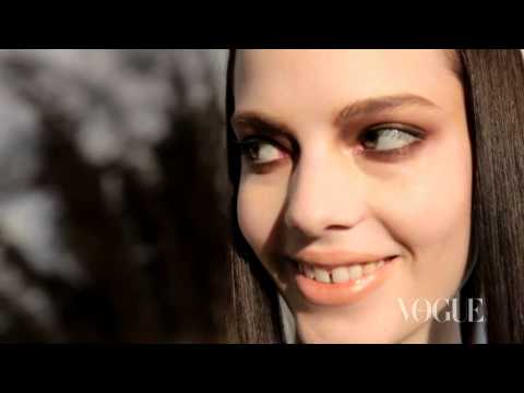 Toni-Maticevski hair and make-up at Australian Fashion Week 2012