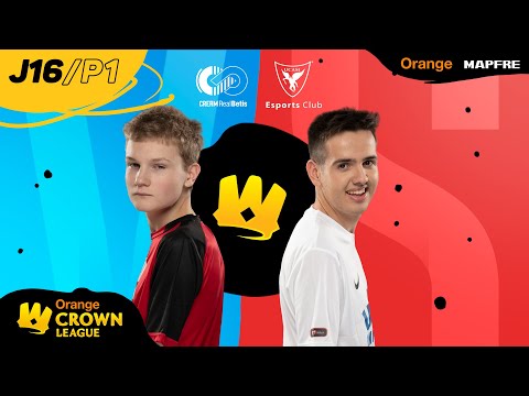 CREAM REAL BETIS VS UCAM ESPORTS CLUB | CROWN LEAGUE CLASH ROYALE | (partido 1) Jornada 16| Temporad