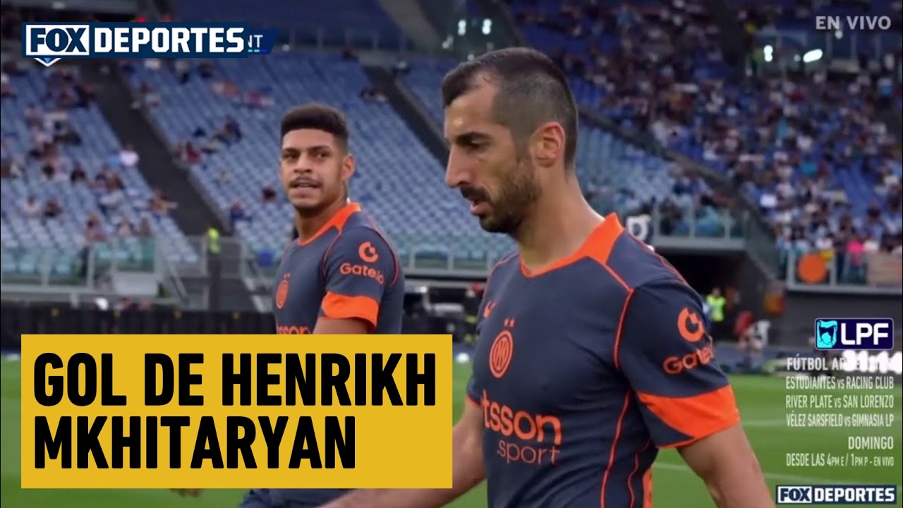 🤩🥳 GOL DE HENRIKH MKHITARYAN | Lazio 0-3 Inter | Serie A 2026 | Jornada 36