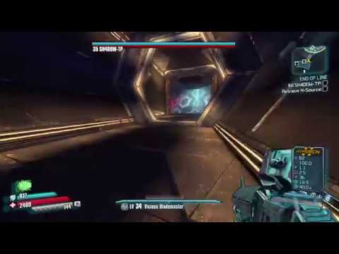 Borderlands: The Pre-Sequel Athena vs 5H4D0W-TP NVHM