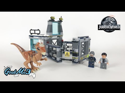 Vidéo LEGO Jurassic World 75927 : L'évasion du Stygimoloch
