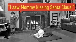 I saw Mommy kissing Santa Claus | Christmas Carols - lyrics video for karaoke