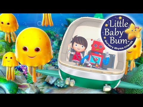 Ten Little Animals | From The Sea | LittleBabyBum - Nursery Rhymes for Babies! ABCs and 123s Video