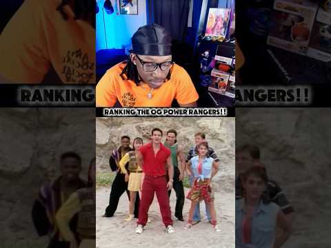 Ranking the mighty Morphin Power Rangers! #powerrangers #mmpr #mightymorphin #nostalgia #tommyoliver