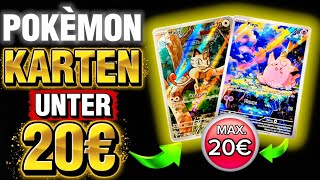 🔥 Die BESTEN Pokémon Karten unter 20€! Diese Karten musst du kennen!