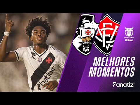 Vasco da Gama 4 x 3 Vitória I Melhores momentos I Brasileirão 2025